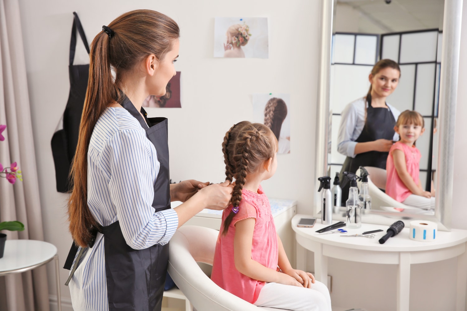 Kinderfrisuren für Mädchen