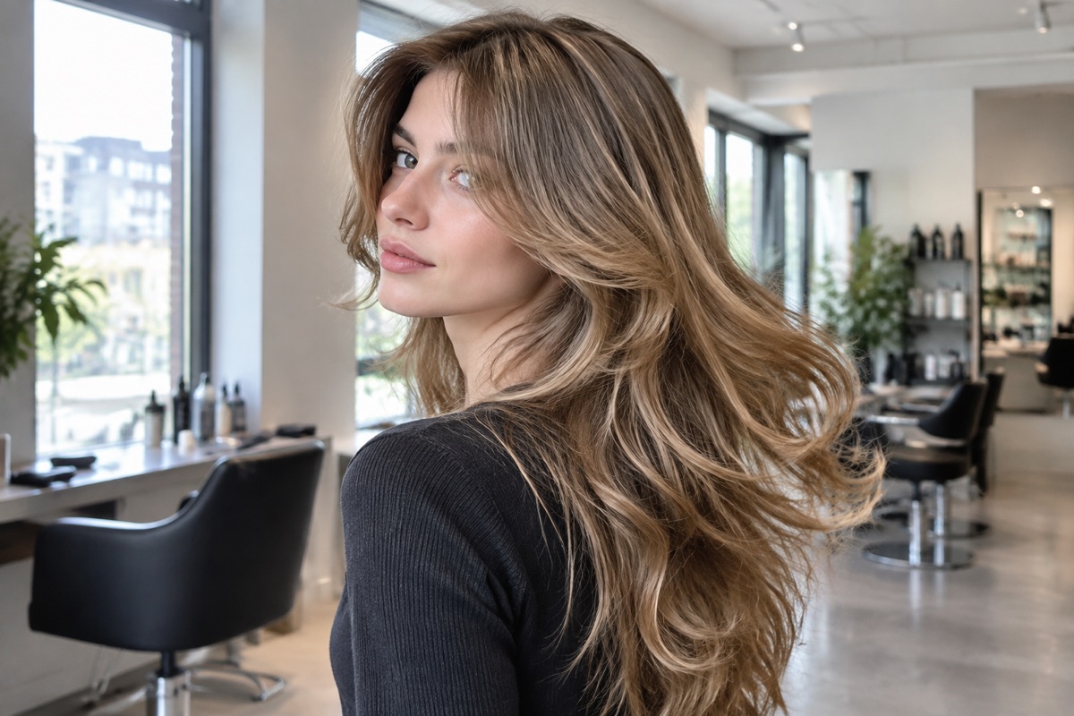 Butterfly Cut: Stufenschnitt mit Flügeleffekt
